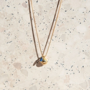 GOLD SHELL NECKLACE 