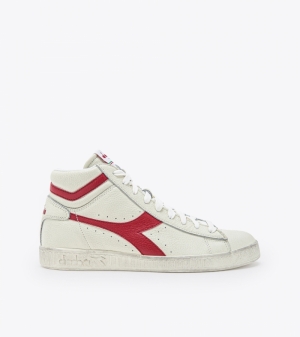 GAME L HIGH WAXED - UNISEXE WHITE/RED PEPPE