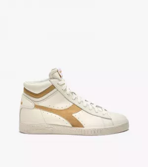 GAME L HIGH WAXED SUEDE POP WHITE/LATTE