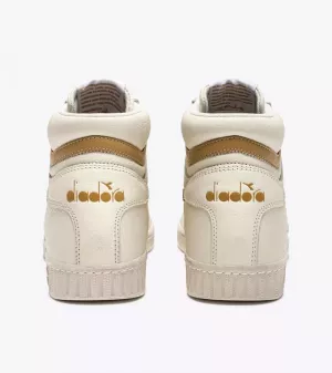 GAME L HIGH WAXED SUEDE POP WHITE/LATTE