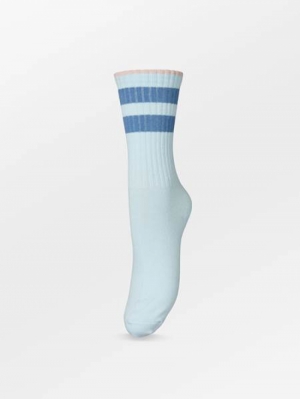 TENNA THICK SOCK BLUE/ROSE