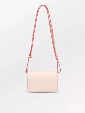 CRINKLED LULA BAG PEACH WHIP PINK