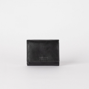 OLLIE WALLET - BLACK CLASSIC LEATHER BLACK
