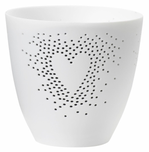 POETRY LIGHT HEART WHITE