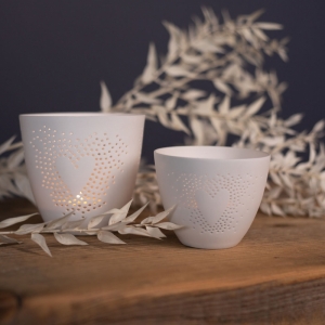 POETRY LIGHT HEART WHITE