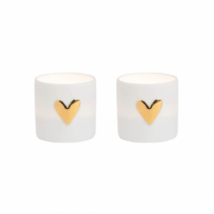 LIGHTS HEART GOUD - SET VAN 2 