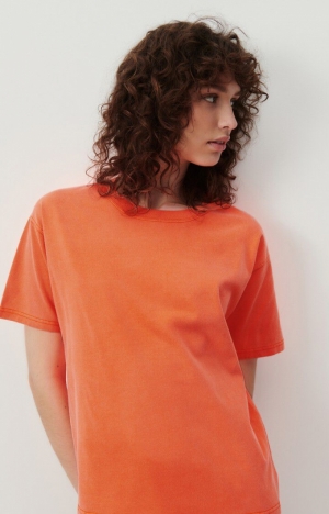 FIZVALLEY - T-SHIRT FEU FLUO