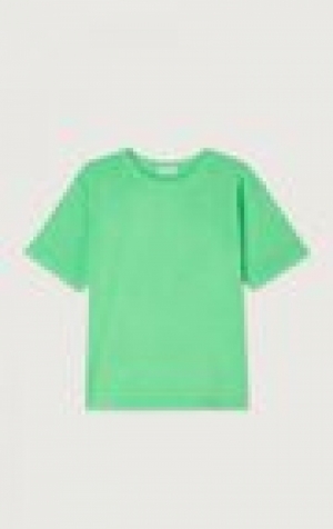 FIZVALLEY - T-SHIRT VERT FLUO
