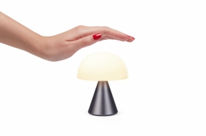 MINA L - OPLAADBAAR LEDLAMP MEDIUM GUN METAL