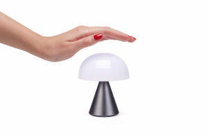 MINA L - OPLAADBAAR LEDLAMP MEDIUM GUN METAL
