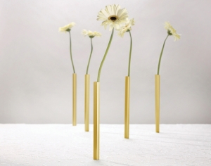 MAGNETIC VASES - SET VAN 5 GOLD