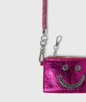 WALLET SMILE NEON PINK