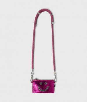 WALLET SMILE NEON PINK