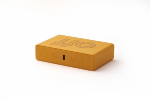 FLIP DIGITAL ALARM CLOCK YELLOW