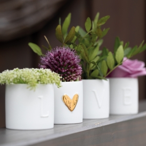 LOVE LIGHTS - SET OF 4 WIT