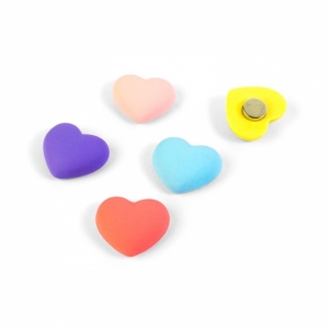 MAGNETEN - HARTJES - SET VAN 5 