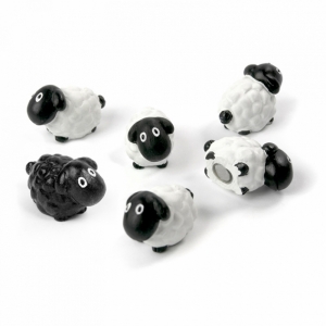 MAGNETEN - SCHAAPJES - SET VAN 6