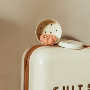 TRAVEL CASE CREAM WHITE