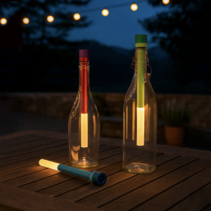 FLESSENLICHT - CAVA - RED MULTICOLOR