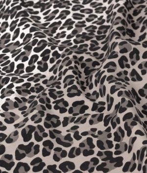 SOFT SCUBA TEE LEOPARD ECRU