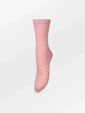 MINA GLITTER SOCK  LILA PINK