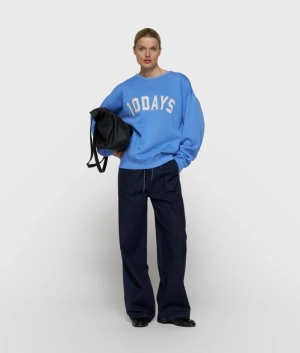 WESTERN PANTS CHAMBRAY DARK BLUE