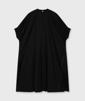 SLEEVLES DRESS VIOLE BLACK