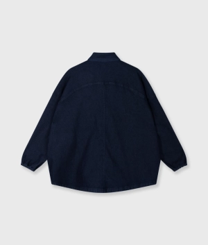 OVERSHIRT CHAMBRAY DARK BLUE
