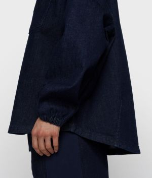 OVERSHIRT CHAMBRAY DARK BLUE