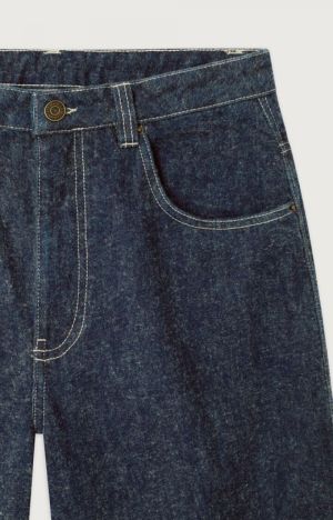 DAMES BAGGY JEANS NAFOW BLUE BRUSHED