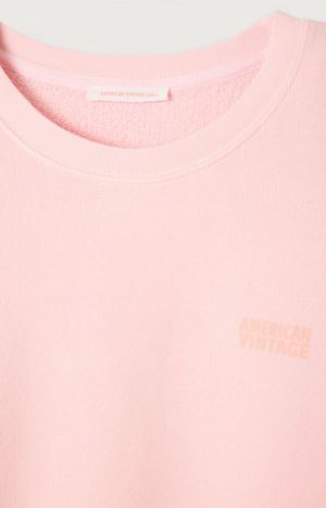 SWEAT COURT ML COL ROND LOGO CONFIS VINT