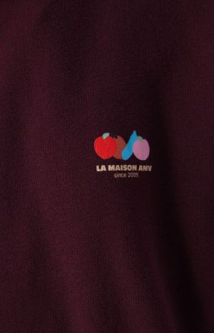 SWEAT AMPLE ML COL ROND LOGO LIEDEVIN